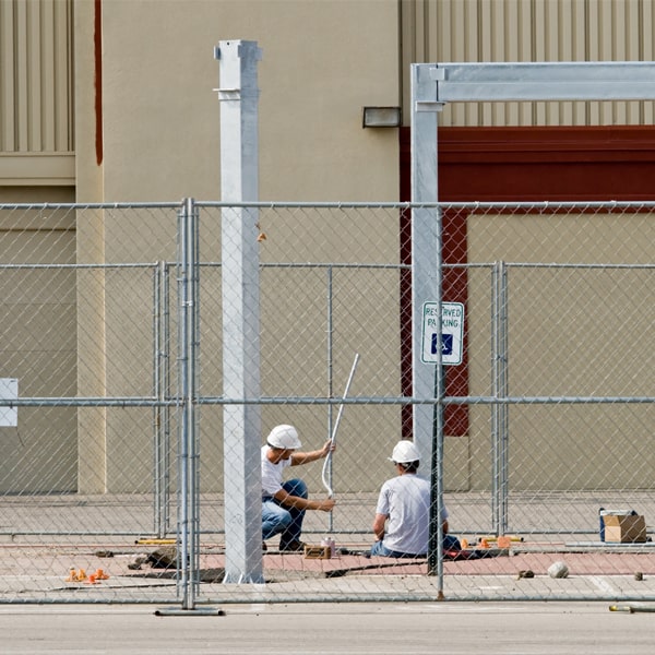 how long can i lease the temporary fence for my building site or event in Summit NJ